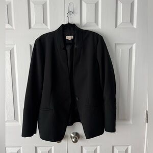 Loft Black Blazer Size 18